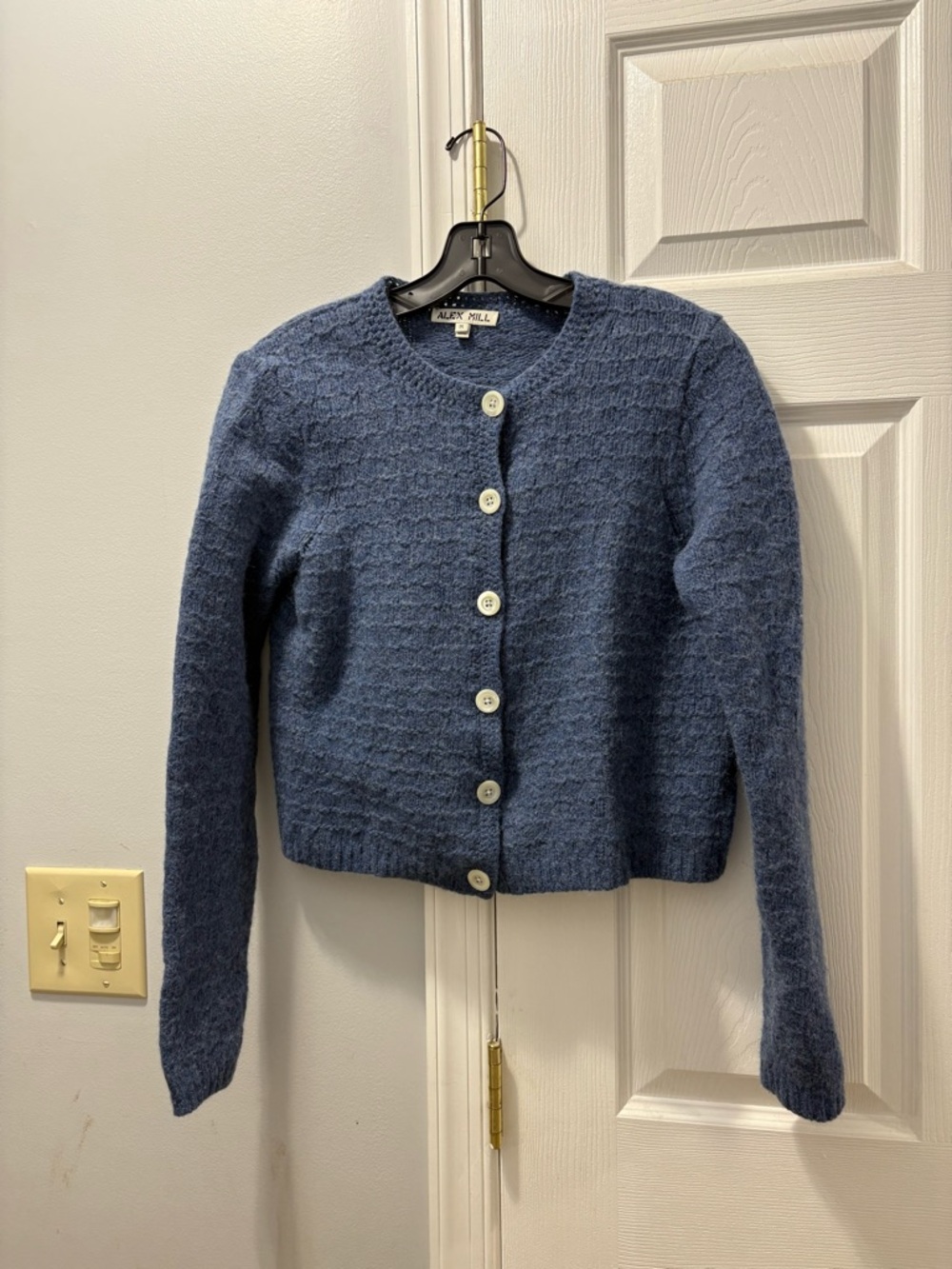 Alex Mill Ruby Cardigan Wool Alpaca Hemp Size Medium